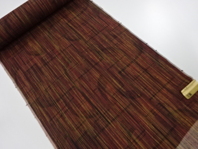 JAPANESE KIMONO / ANTIQUE BOLT FOR KIMONO / SILK / TSUMUGI